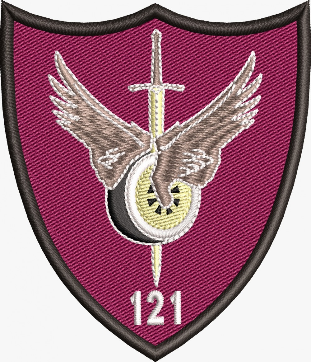 EMBLEMA Batalionul 121 Transport Materiale